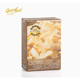 Hình ảnh Dừa Sấy Giòn - Coconut Chips Only Nature (100gr/ hộp)