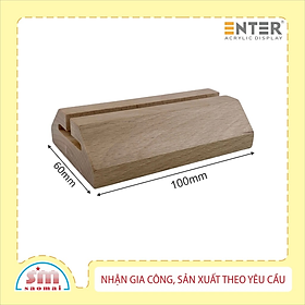 Đế gỗ Enter E43-A / E44-A 10cm vát chữ A