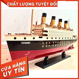 Mua Mô Hình Tàu Thủy Dài 40cm- Tàu Titanic Huyền Thoại Gỗ Tự Nhiên 100%