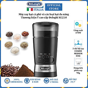 Mua Máy xay hạt cà phê và các loại hạt thương hiệu Delonghi KG210 công suất 170W - Hàng Chính Hãng