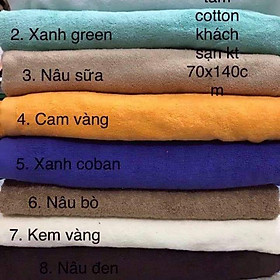 Mua Khăn tắm cotton hàng khách sạn xuất nhật dư kt 70x140