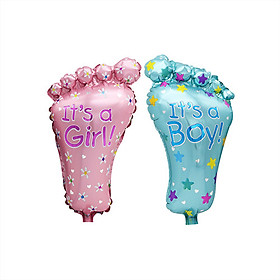 Bóng Hình Bàn Chân Xanh, Hồng Size Trung