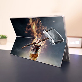 Mua Skin dán hình Mjolnir - Avenger - avgl071 cho Surface Go  Pro 2  Pro 3  Pro 4  Pro 5  Pro 6  Pro 7  Pro X