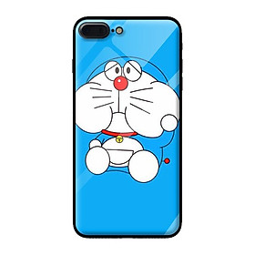 Ốp kính cho iPhone 8 Plus mẫu ĐÔREMON 3 - Hàng chính hãng