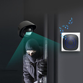 Motion Sensor Alarm 38 Tones Driveway Alarm for Home Store Security Business