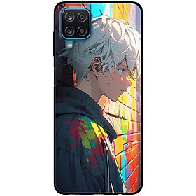 Ốp lưng cho Samsung A12 - A22 4G - Samsung F12 - M12 - Cậu Bé Sad - Hàng Chính Hãng