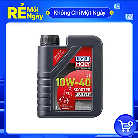 Hình ảnh DẦU NHỚT TỔNG HỢP XE GA LIQUI SCOOTER RACE 10W40 1LÍT 20826 - 1L nguyên chai