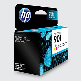 HP CC656AA 901 Color Ink Cartridge (for HP Officejet J4580 J4660 4500)