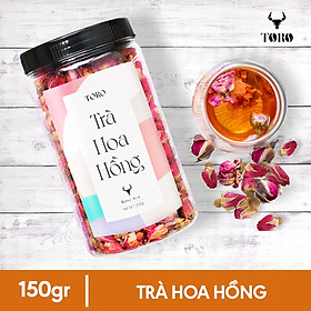 Trà Hoa Hồng Sấy Khô 150 GRAM - TORO FARM - TORO COFFEE