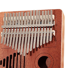 Kalimba 17 Key Thumb Piano Musical Instrument with Velvet Bag