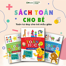 Combo 6 cuốn: Phát triển tiềm năng toán học cho trẻ - Toán học cho trẻ mẫu giáo - Lớp chồi, Lớp lá, Lớp mầm (Tái bản 2021)- 2HBooks