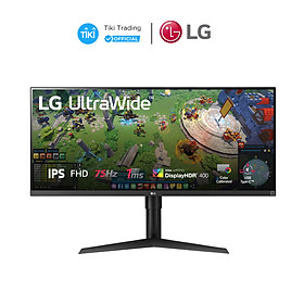 Mua Màn hình máy tính LG UltraWide 34 IPS Full HD AMD FreeSync VESA DisplayHDR 400 sRGB 99% USB Type-C 34WP65G-B - Hàng chính hãng