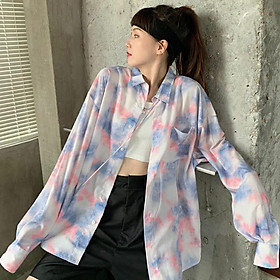 Áo sơ mi unisex loang màu Mã: AM1576