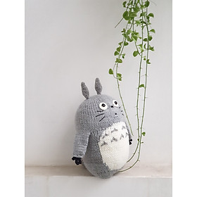  Thú Bông Totoro handmade Dori bằng len Canada 32cm