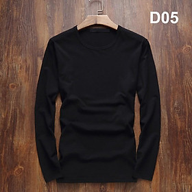 ️FREESHIP️ Áo thun nam tay dài cổ tròn vải cotton mềm mịn Nhiều màu đủ size