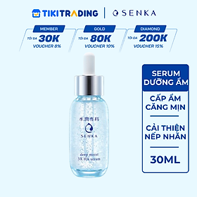 Serum dưỡng ẩm và chống lão hóa Senka Deep Moist 3X HA 30ml