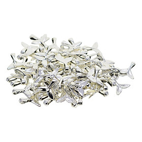 100 Pieces Necklace Bracelets Pendant DIY Jewelry Making Charms Beads