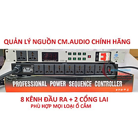 Mua BỘ QUẢN LÝ NGUỒN Q1 8 KÊNH - HÀNG CHÍNH HÃNG CMAUDIO - THIẾT BỊ QUẢN LÝ NGUỒN DÀN ÂM THANH