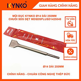 MŨI ĐỤC Ø14 DÀI 250MM CHUÔI SDS DẸT KYNKO - MDSDSPLUSD1425040