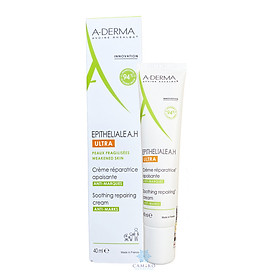 Kem dưỡng làm liền sẹo, tái tạo da Epitheliale A.H DUO Ultra Repairing Cream A-Derma 40ml