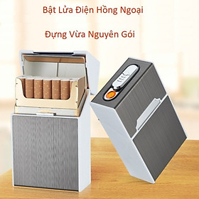 Mua Hột Quẹt Điện Kiêm Hộp Thuốc Đựng Vừa Nguyên Gói - DRU Hàng Chính Hãng