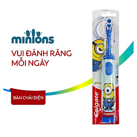 Bàn chải đánh răng điện Colgate Minions dành cho trẻ em - MÀU XANH DƯƠNG