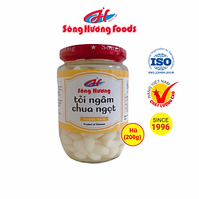 Tỏi Ngâm Chua Ngọt Sông Hương Foods Hũ 370g