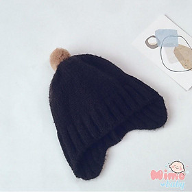 Mũ len quả bông style hàn quốc siêu cute cho bé (1-4y)