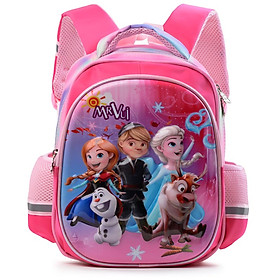 Balo mẫu giáo Mr Vui BLH920 phù hợp cho bé trai và bé gái 3-5 tuổi (24 x 30 x 13 cm)