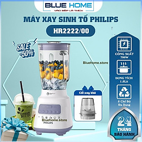 Mua Máy Xay Sinh Tố Philips Hr2222/00  Cối Thủy Tinh 1.5Lit - 700w  Hàng Chính Hãng