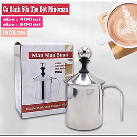 Mua Ca đánh sữa lạnh tạo bọt Inox 304 cao cấp