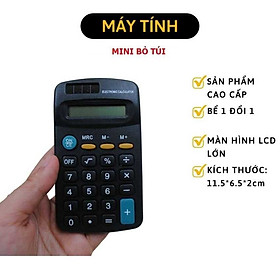 Máy Tính Nhỏ Gọn 8 số - Máy Tính Mini tiện lợi, có đầy đủ các chức năng cơ bản