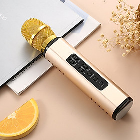 Hình ảnh Micro Hát Karaoke Kết Nối Bluetooth Không Dây Âm Thanh Chân Thực Sống Động PKCB - Hàng Chính Hãng