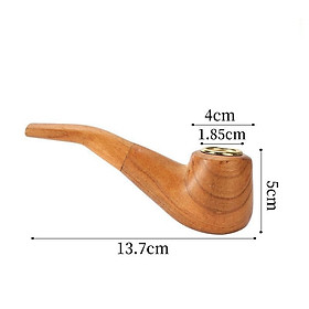 Tẩu thuốc gỗ handmade, Tẩu Gỗ Tự Làm - size 3