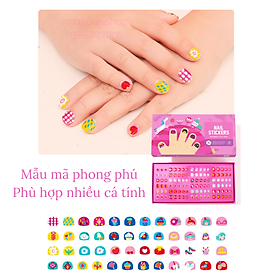 Nail Sticker - Miếng Dán Móng Tay bộ 540 miếng hàng đẹp dành cho bé từ 3 tuổi - For little sweet girl