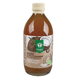 Giấm Dừa Hữu Cơ Có Giấm Cái 500ml ProBios Organic Coconut Vinegar With The