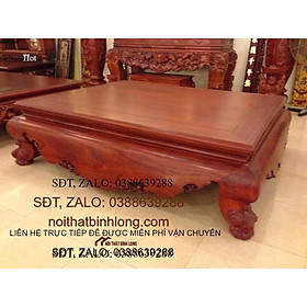 Mua sập nằm gỗ hương đỏ 1m8 x 2m2