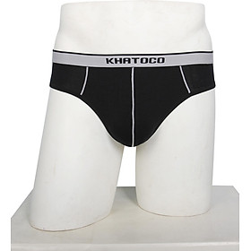 Quần lót nam đen viền trắng Khatoco Q4M075R0-VNMA013-2112-T - XL