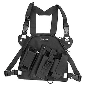 Talkies Radio Chest Harness Radio Chest Harness Bag for Hiking Adults