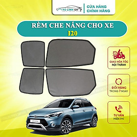 Rèm che nắng nam châm cho xe Hyundai i20, bộ 4 tấm cho 4 cửa, hàng loại 1 cao cấp nhất, vừa khít kính