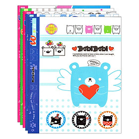 Lốc 5 Quyển Tập Con Heo 4 Ô Ly Hòa Bình (200 Trang)