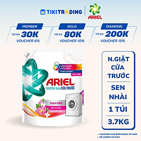 Nước Giặt ARIEL Chuyên Gia Cửa Trước Ngăn Lem Màu