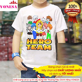 Hình ảnh Áo thun Nam Nữ Vonesa, áo phông Unisex Nam Nữ có Size từ 25-84kg B2