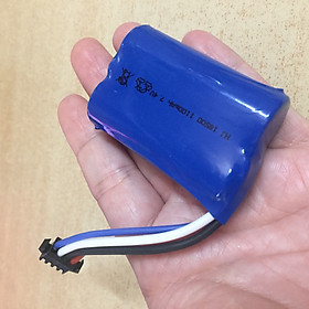 Mua Pin sạc điện áp 7.4V dung lượng 1100mAh chân cắm SM4P