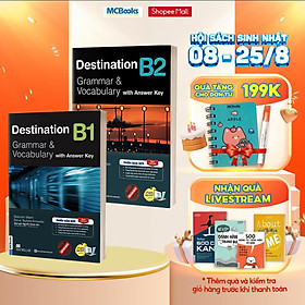 Hình ảnh Combo Destination Grammar & Vocabulary B1, B2 Phiên bản mới kèm Đáp án và Bài tập Tặng Bookmark - Bản Quyền