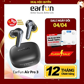 Tai nghe True Wireless chống ồn chủ động EarFun Air Pro 3 - Hàng chính hãng