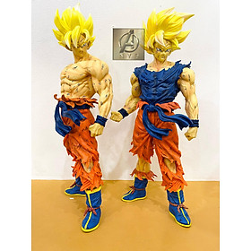 Mô Hình Dragon ball Goku Super Saiyan 43cm xịn cực nét (kèm hộp)