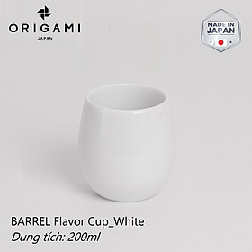 Ly sứ uống trà cà phê Origami Barrel Flavor Cup 200ml