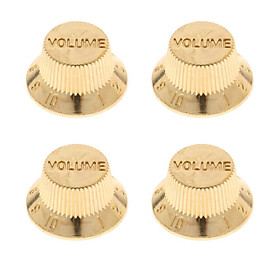 4pcs Guitar Speed Control Knobs Volume Knobs for ST Style Electric Guitar