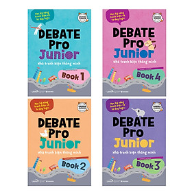 Nơi bán Combo Debate Pro Junior – Nhà Tranh Biện Thông Minh 1,2,3,4 - Giá Từ -1đ